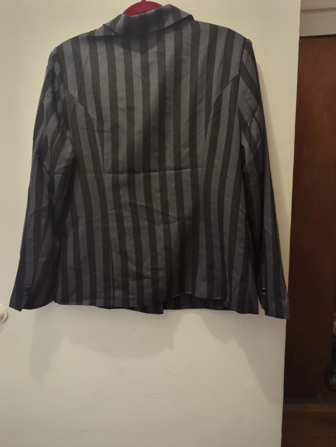 Wednesday "Nevermore" Academy Striped Blazer - photo 2