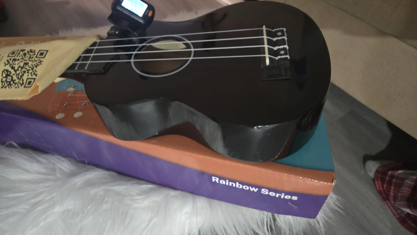 Donner Soprano Ukulele Bundle with Tuner and Picks - photo 3
