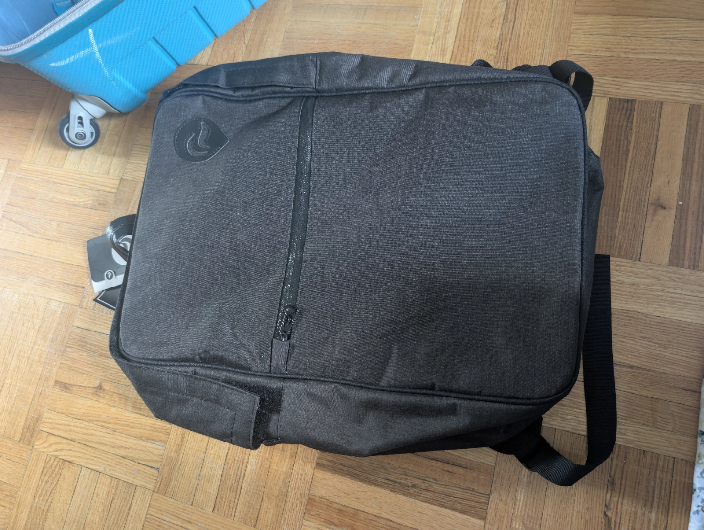 Black Backpack with Combination Lock