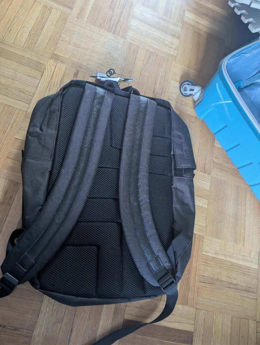Black Backpack with Combination Lock - photo 4
