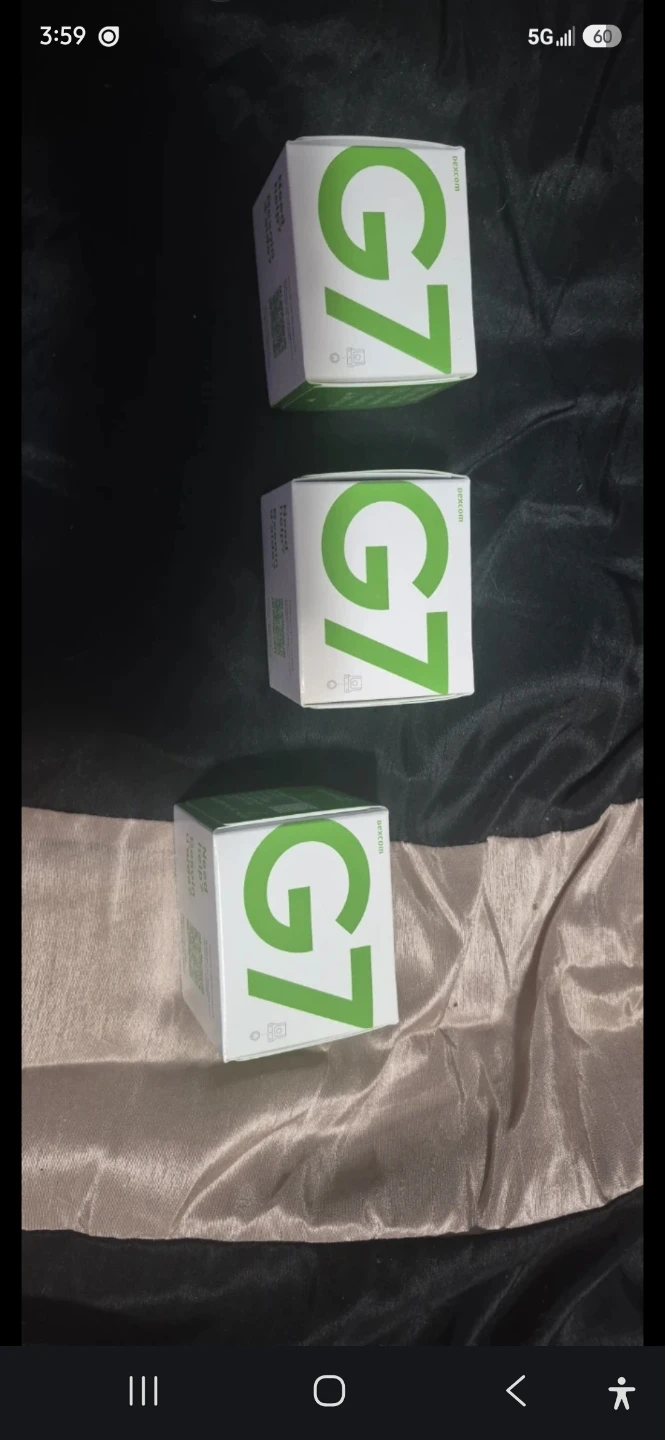 1 month supply of dexcom G7  sensors