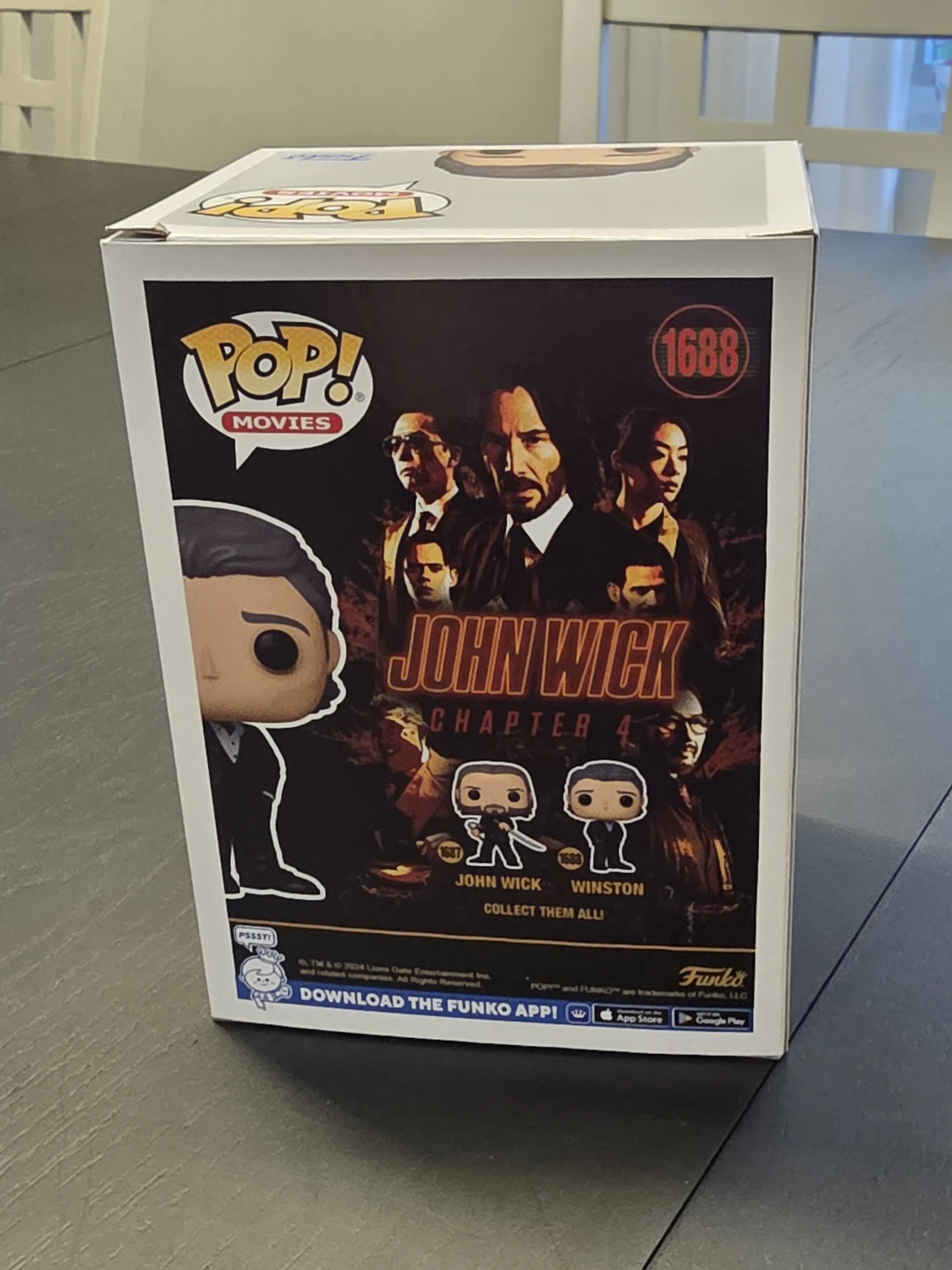 Funko Pop! John Wick Chapter 4 Winston #1688 Vinyl Figure - photo 4