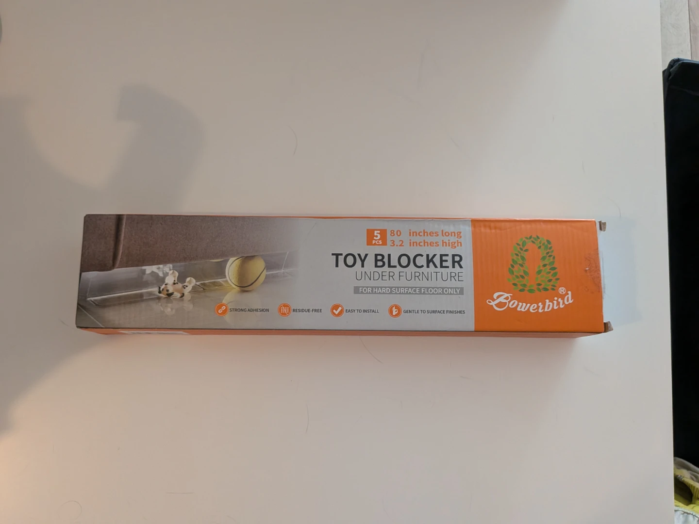 Toy Blocker Under Furniture