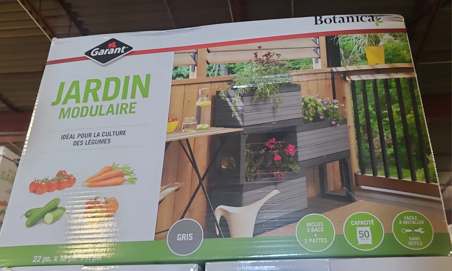 Garant Botanica 39-inch 3-Planter Modular Garden Kit - photo 2