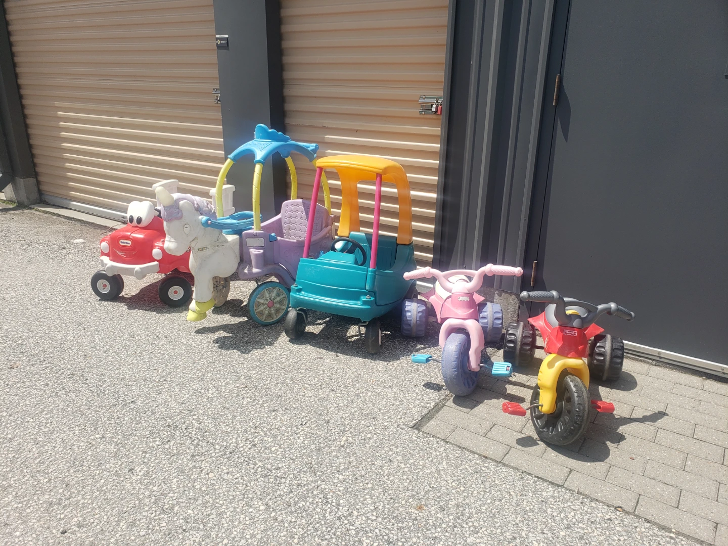 Little Tikes and Fisher-Price Ride-On Toys