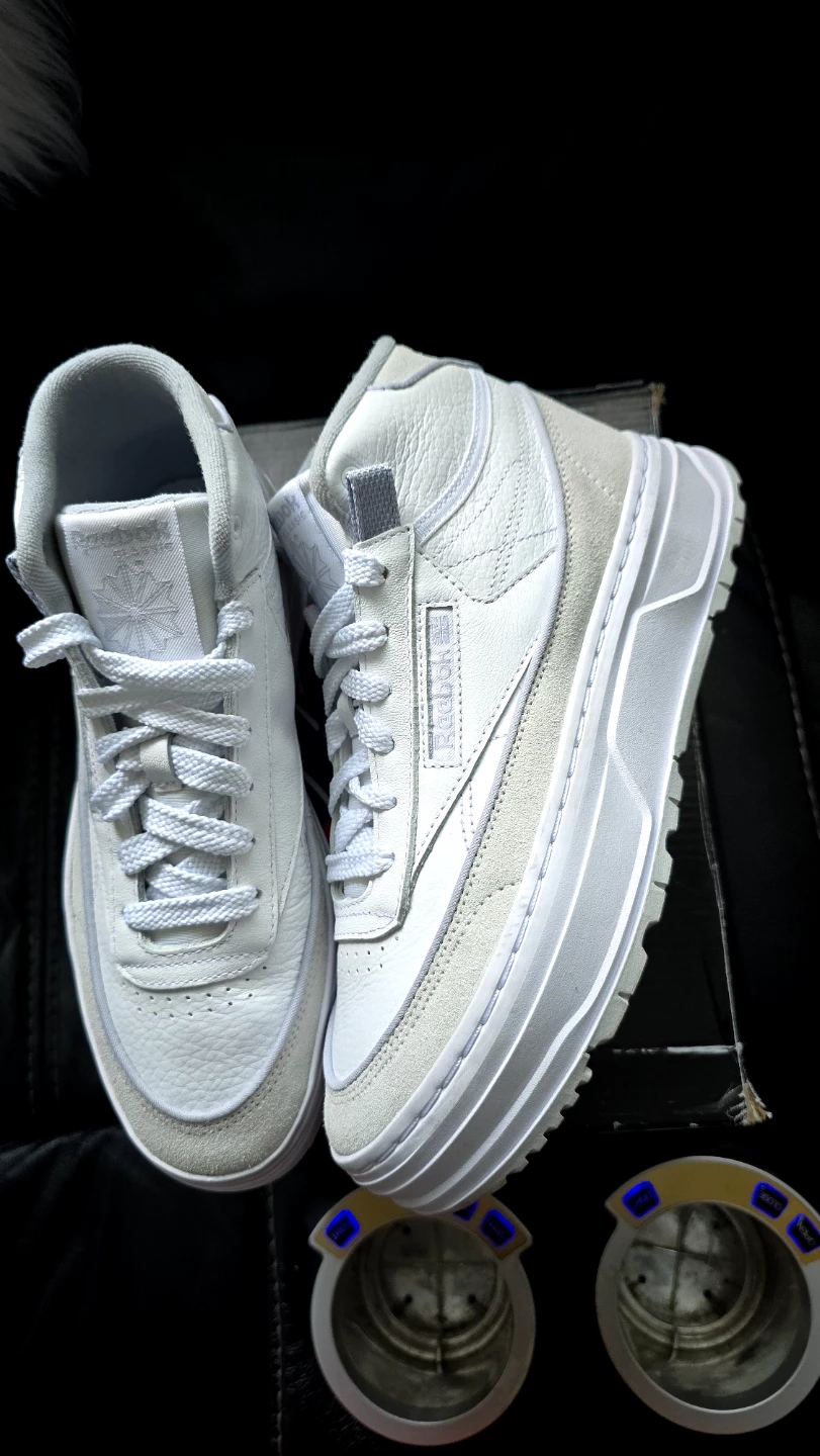 Brand new Reebok All White Leather women shoes sale - photo 2