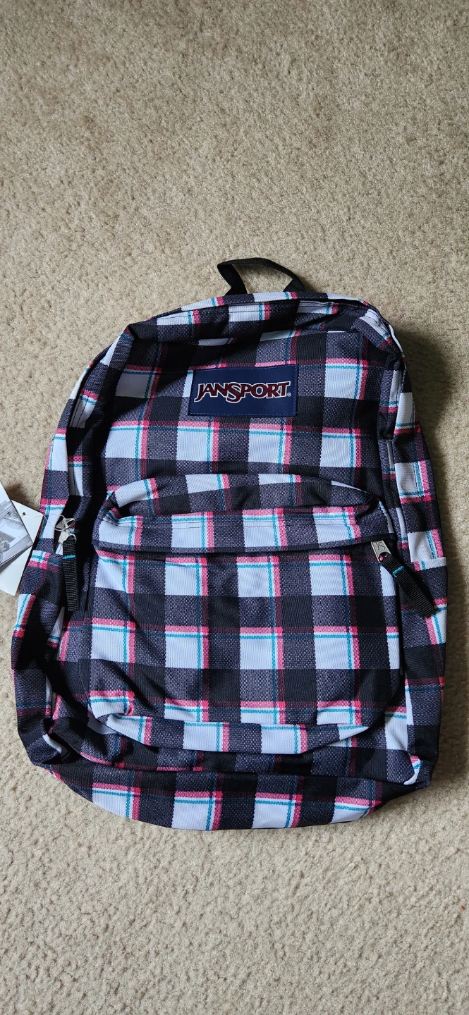 Jansport Plaid Backpack