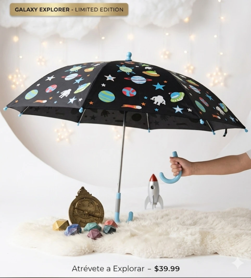 Paraguas 🌂 para niños 5 años asta 12