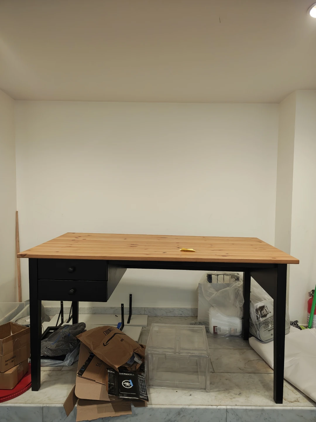 IKEA Desk with Drawers