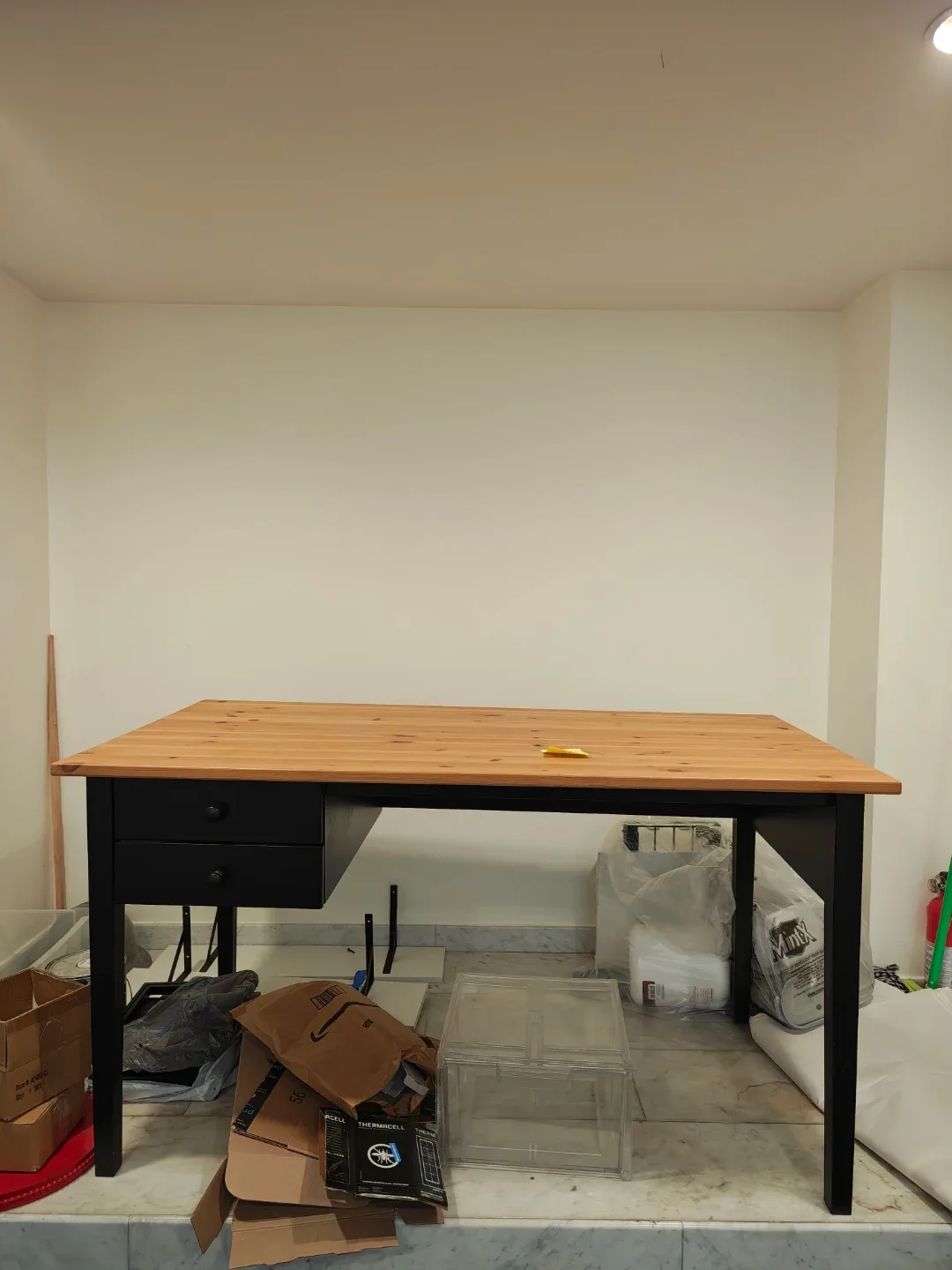IKEA Desk with Drawers