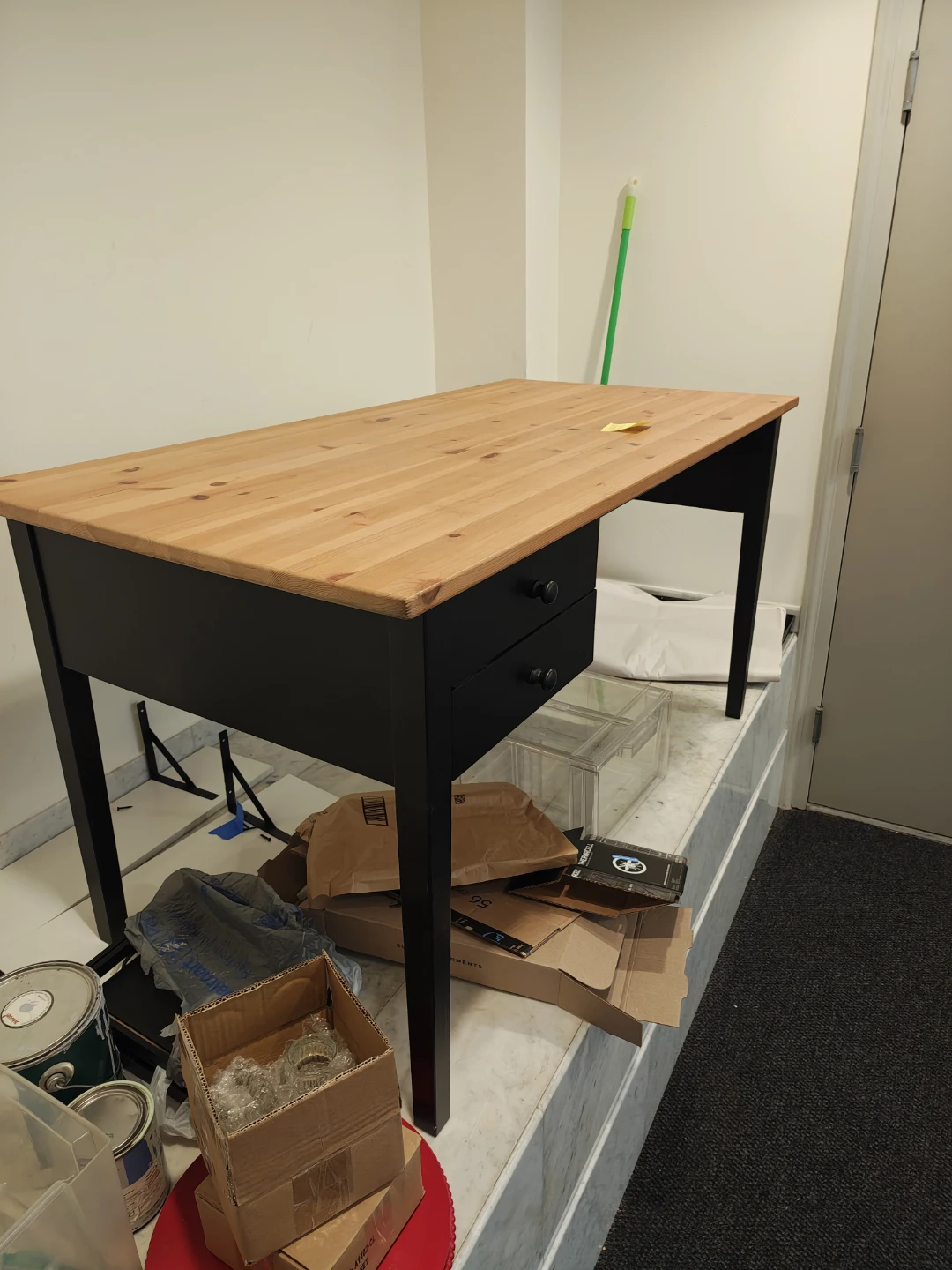 IKEA Desk with Drawers - photo 2