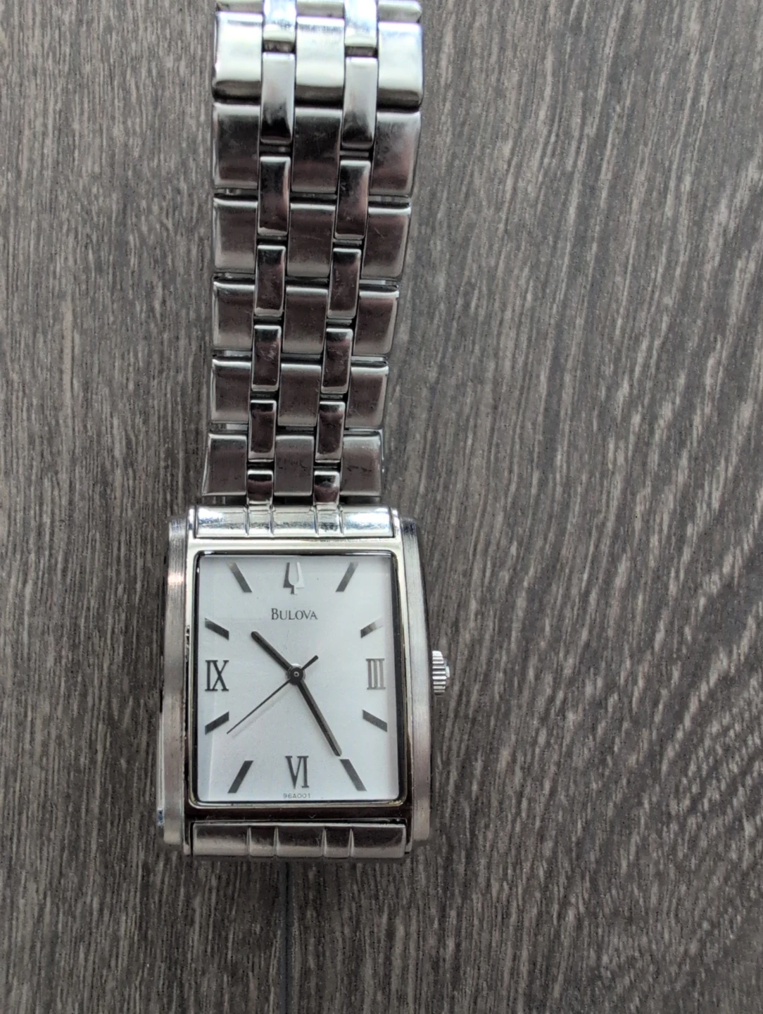 Bulova Men's Rectangular Watch