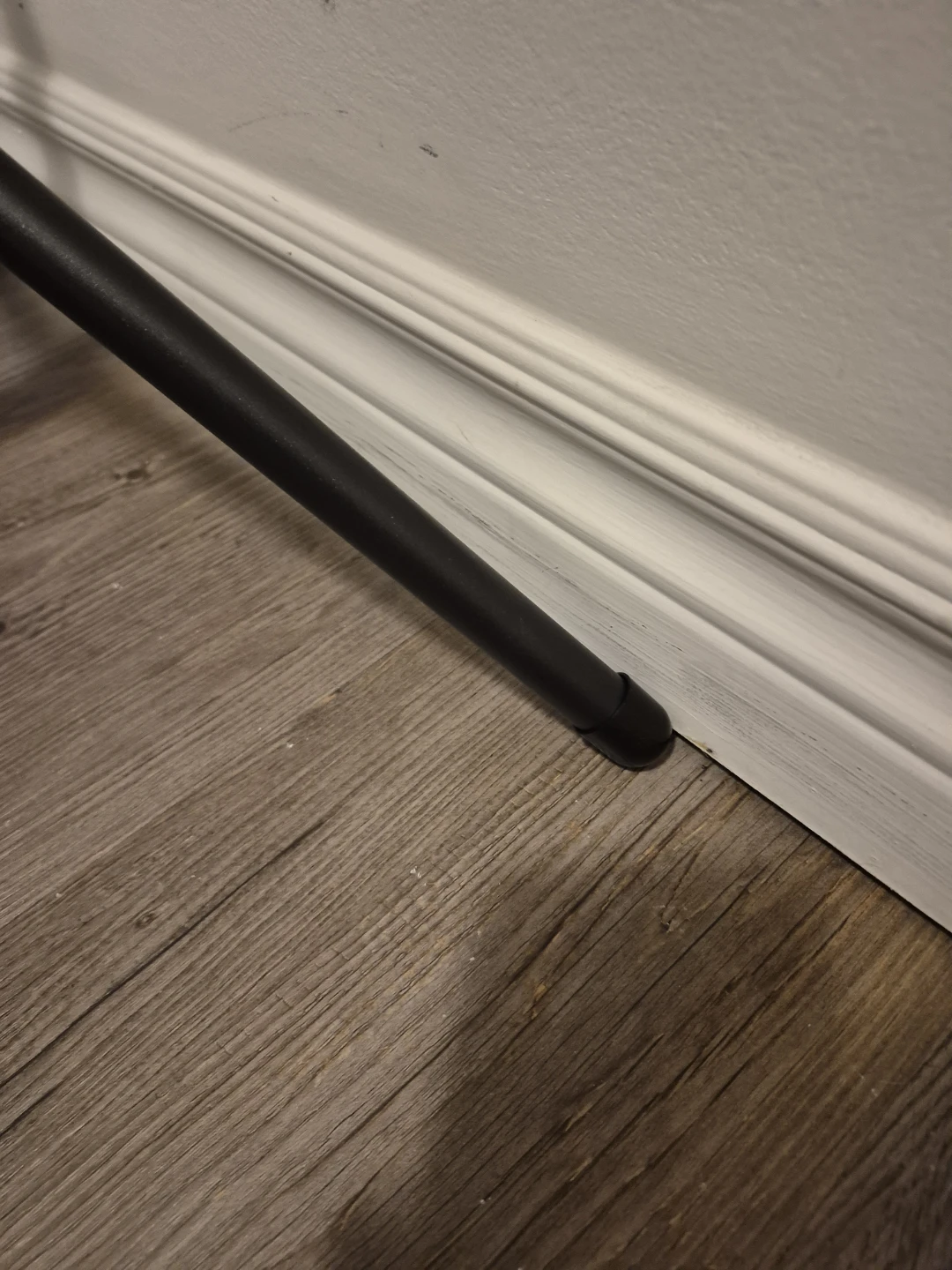 Black Coat Rack with 3 Legs & 9 Plastic Hangers ⚽️ - photo 2
