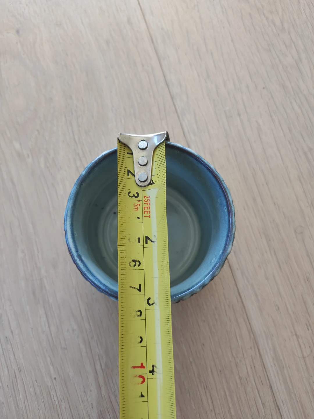 Ceramic pot with floral pattern - photo 3