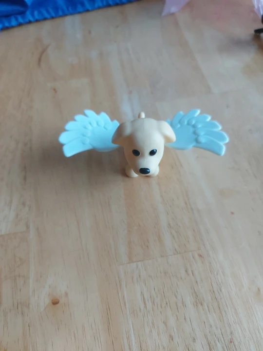 Toy dog with wings - photo 3