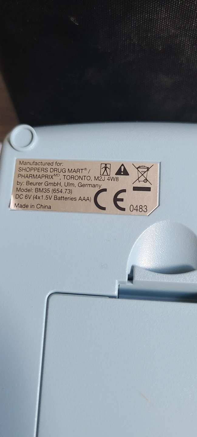 Life Brand LB Blood Pressure Monitor 5 Tracker BM35 Heartbeat - photo 3