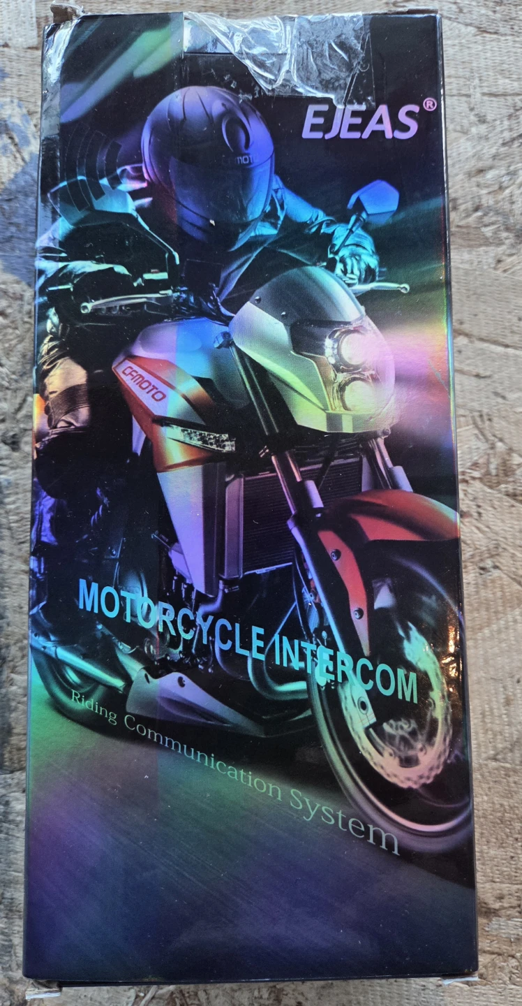 EJEAS Motorcycle Intercom Helmet Communication System