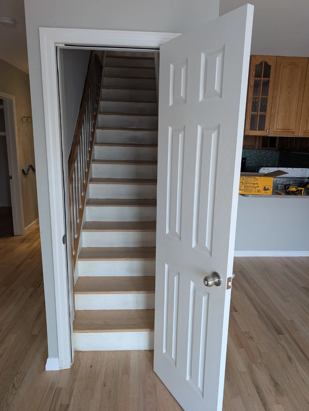 White Six-Panel Interior Door - photo 2