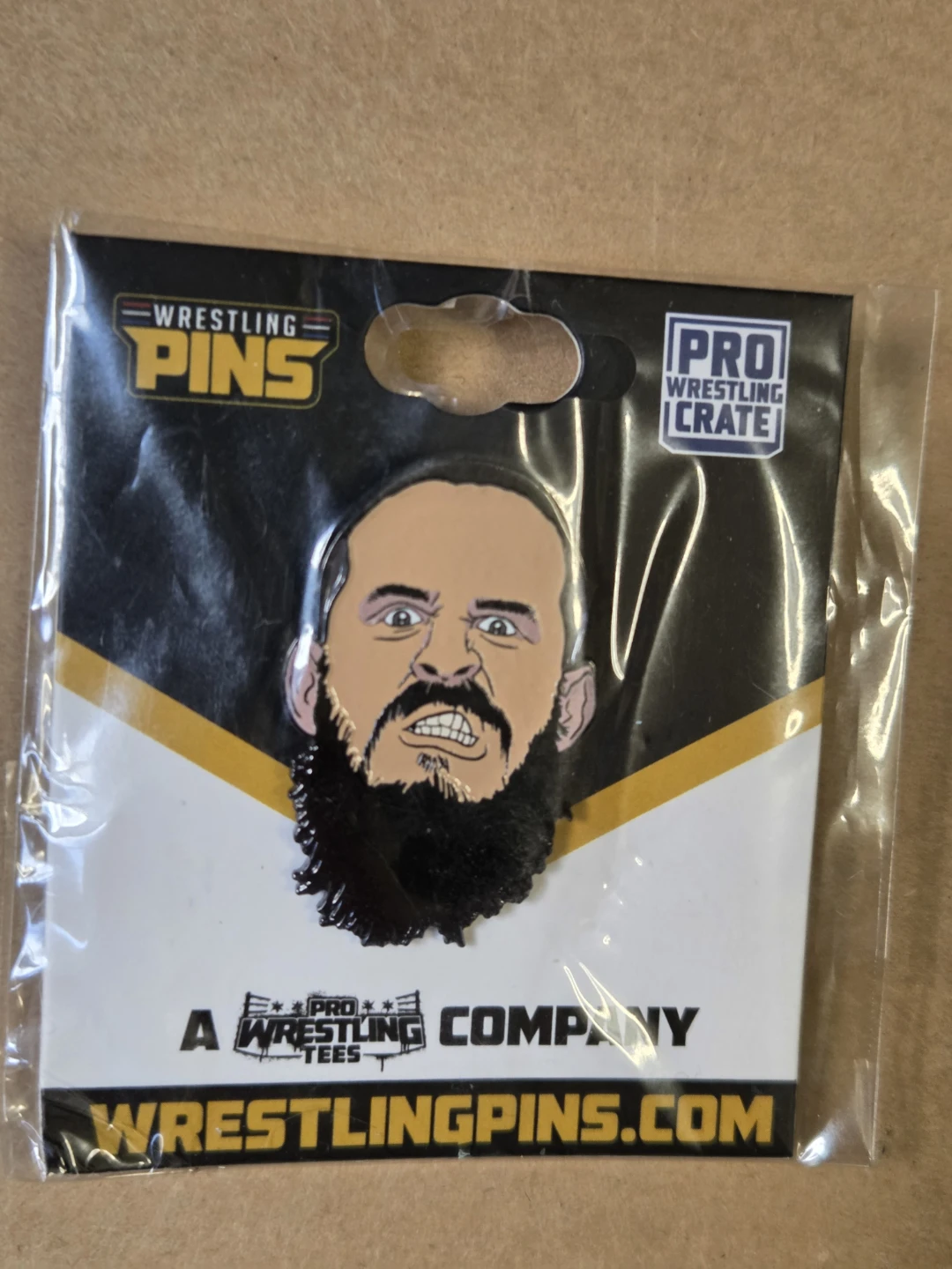 Brody King Enamel Pin - AEW Pro Wrestling Crate Exclusive