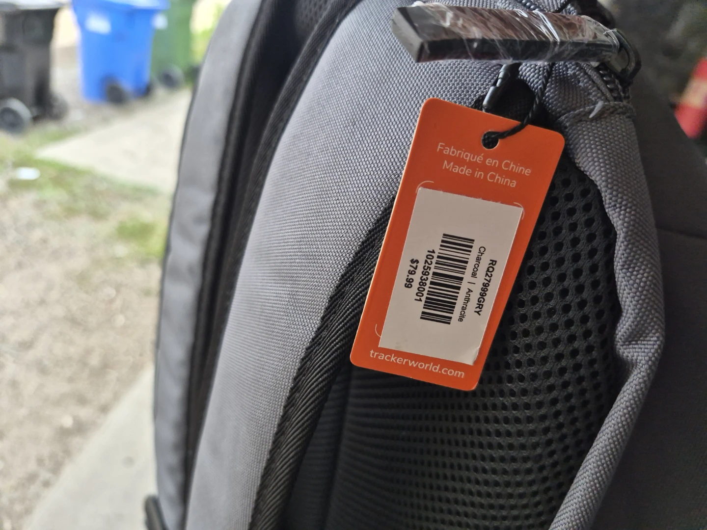Trackerworld Backpack - Charcoal - photo 3