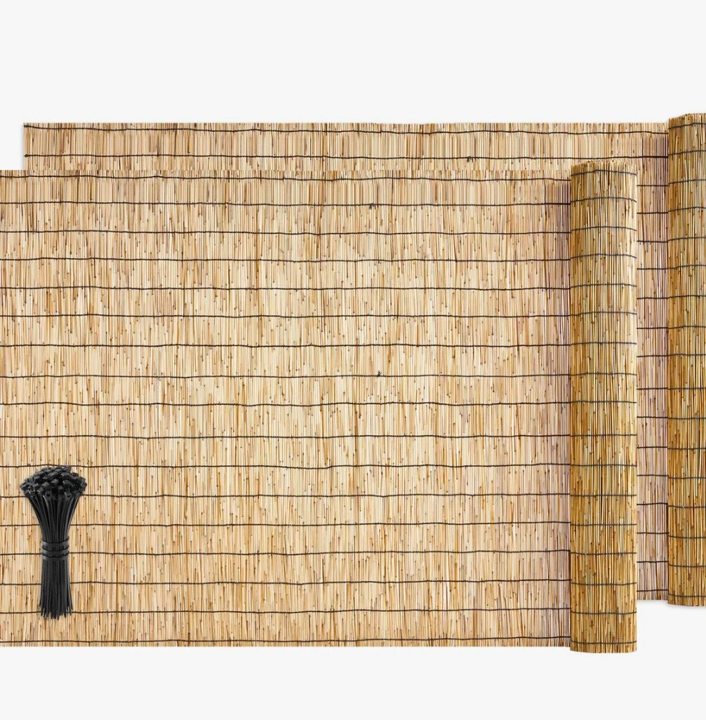 2 unopened Bamboo Reed Fencing Roll - photo 4