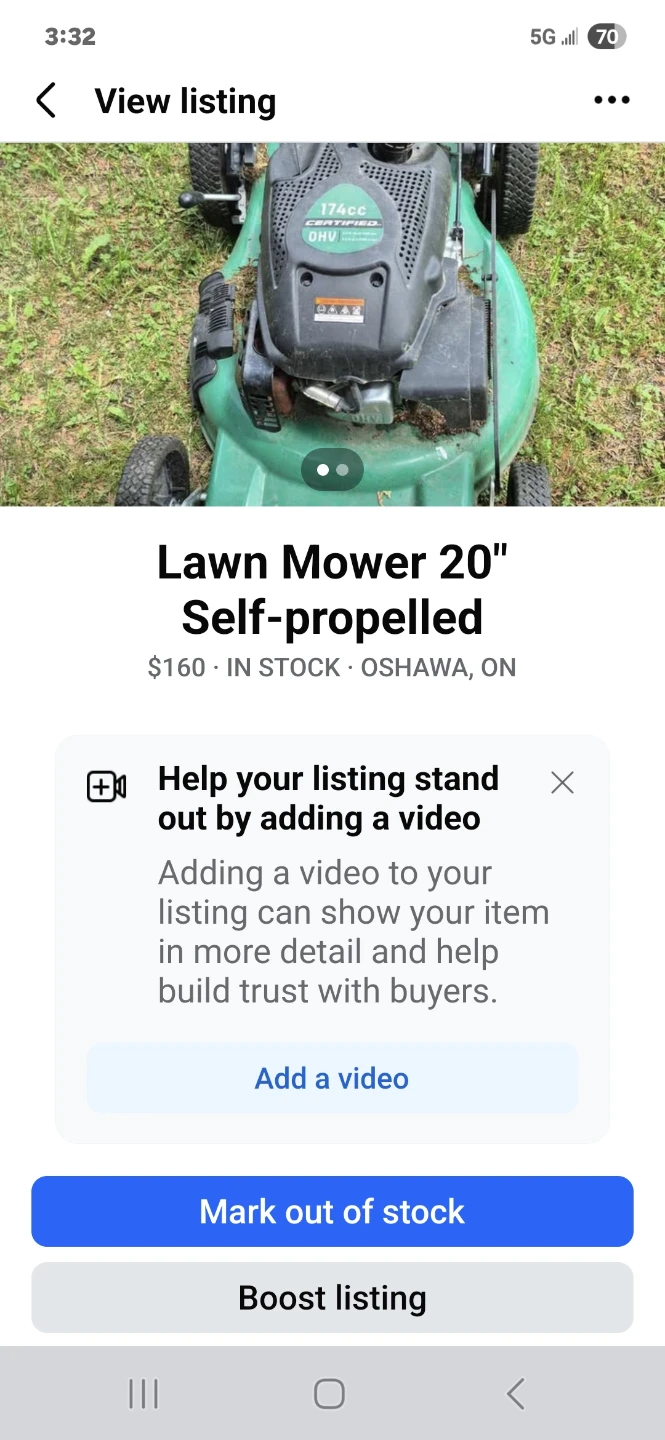 Lawn mower Self-propelled