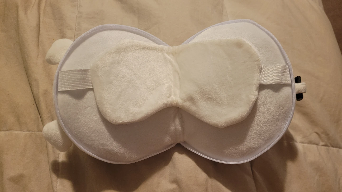 White Bear Plush Eye Mask - photo 2