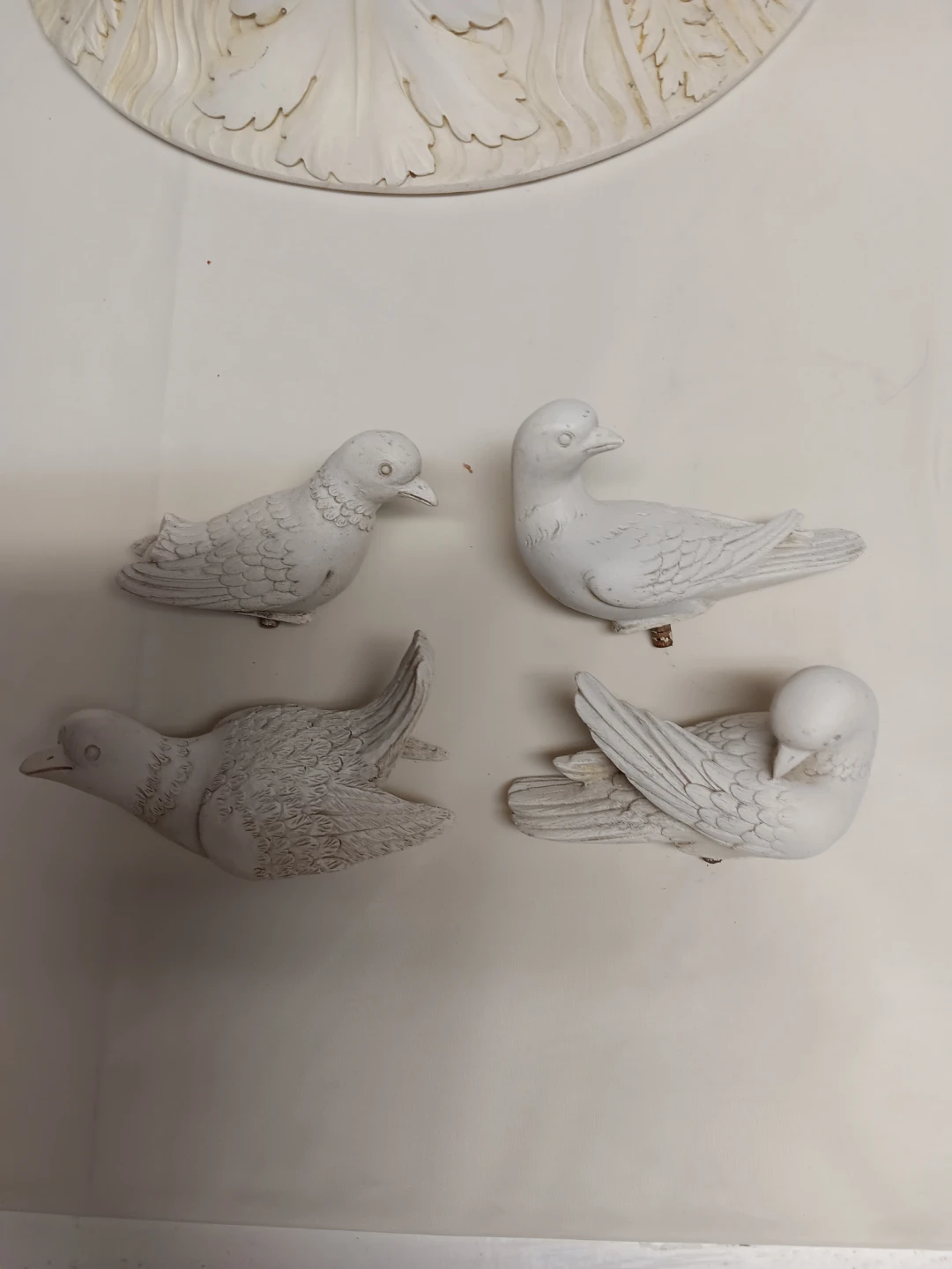Decorative Bird Bath with 4 Birds - photo 2