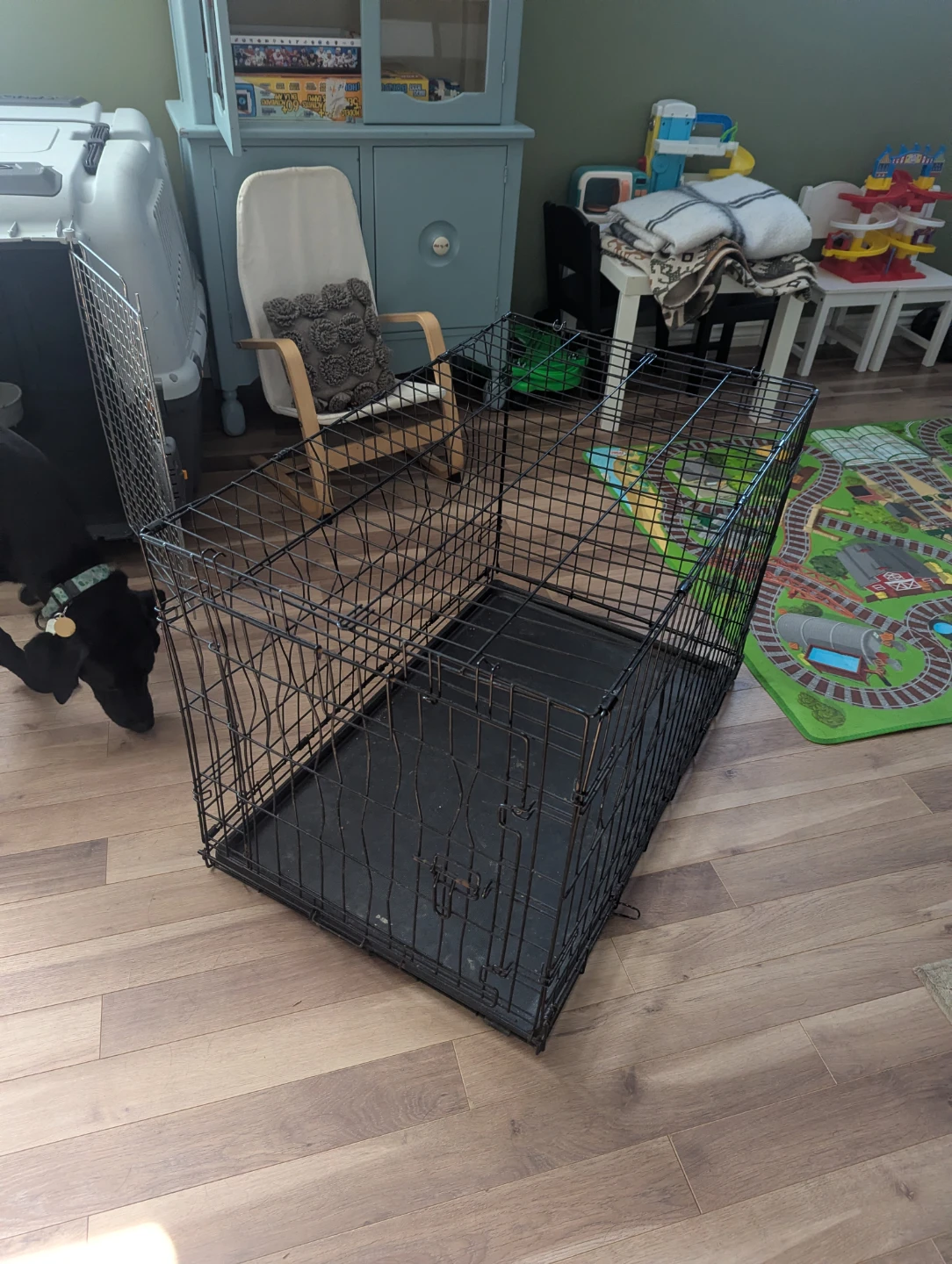 Wire Dog Crate with Tray - photo 3