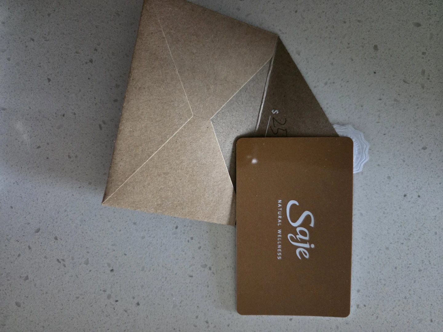 Saje Natural Wellness $25 Gift Card