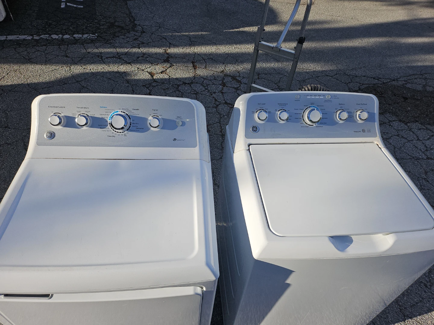 Can Deliver GE Washing Machine and Dryer Set