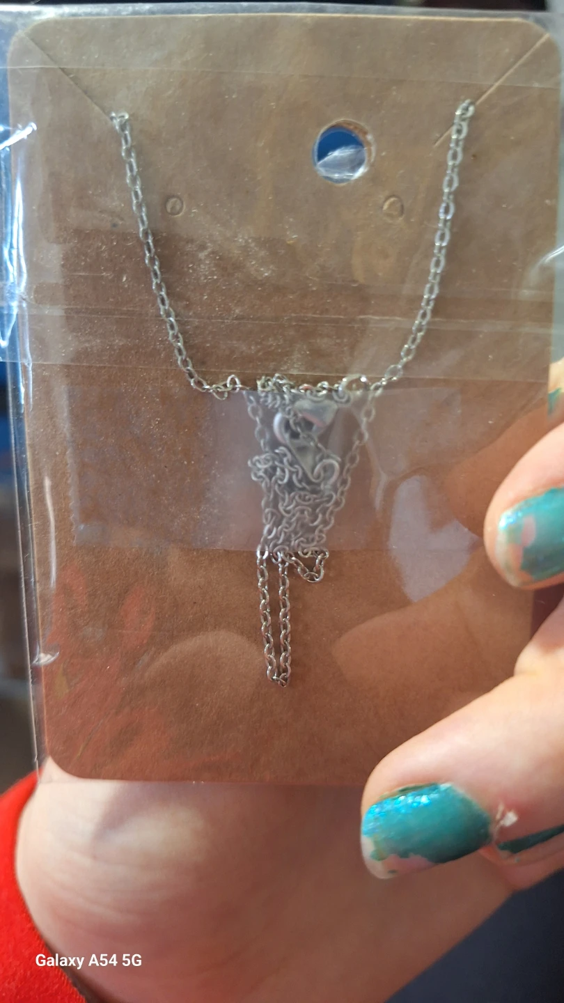 Silver Tone Inukshuk Pendant Necklace - photo 2