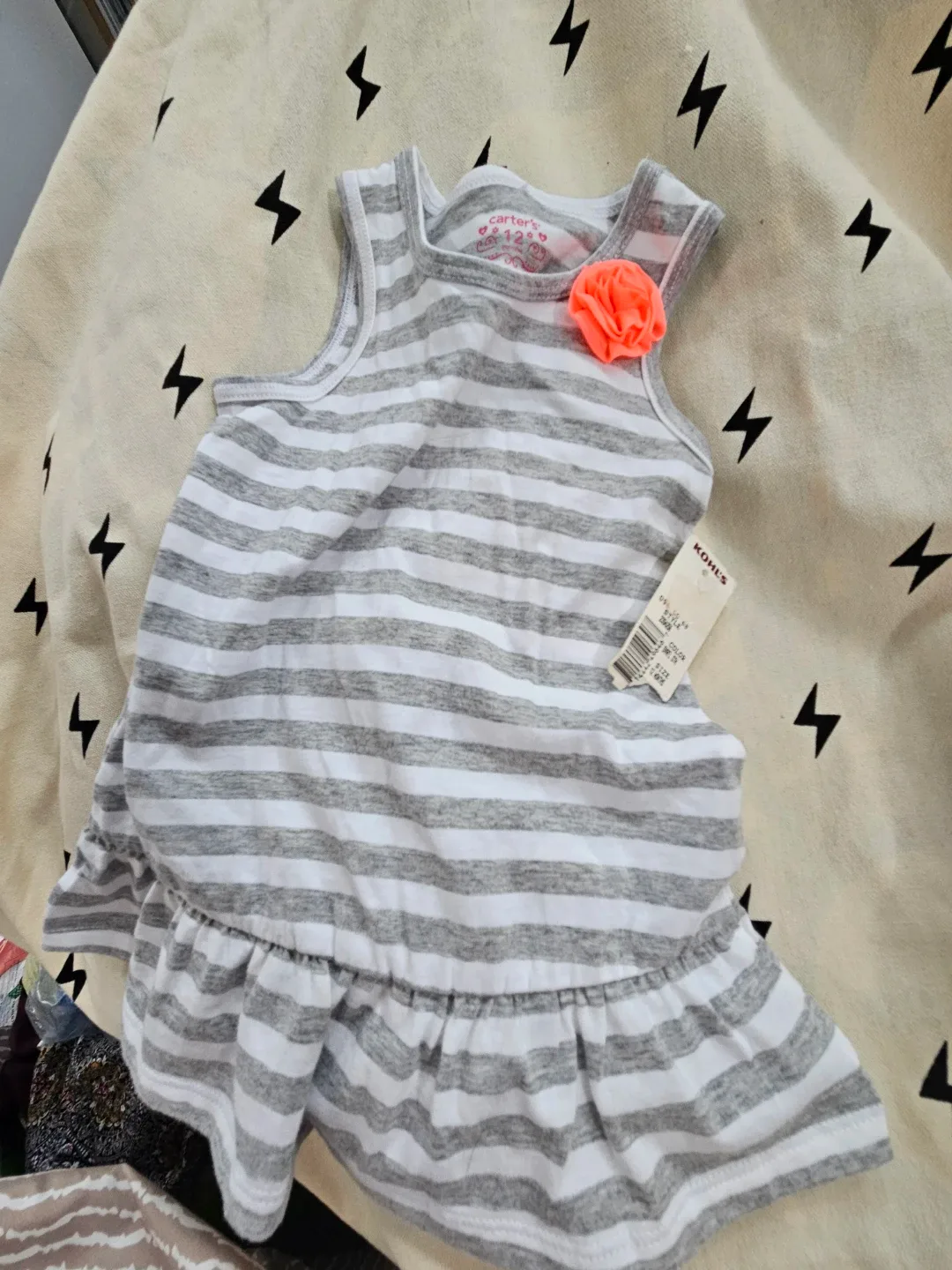 Carter's Baby Dress and socks