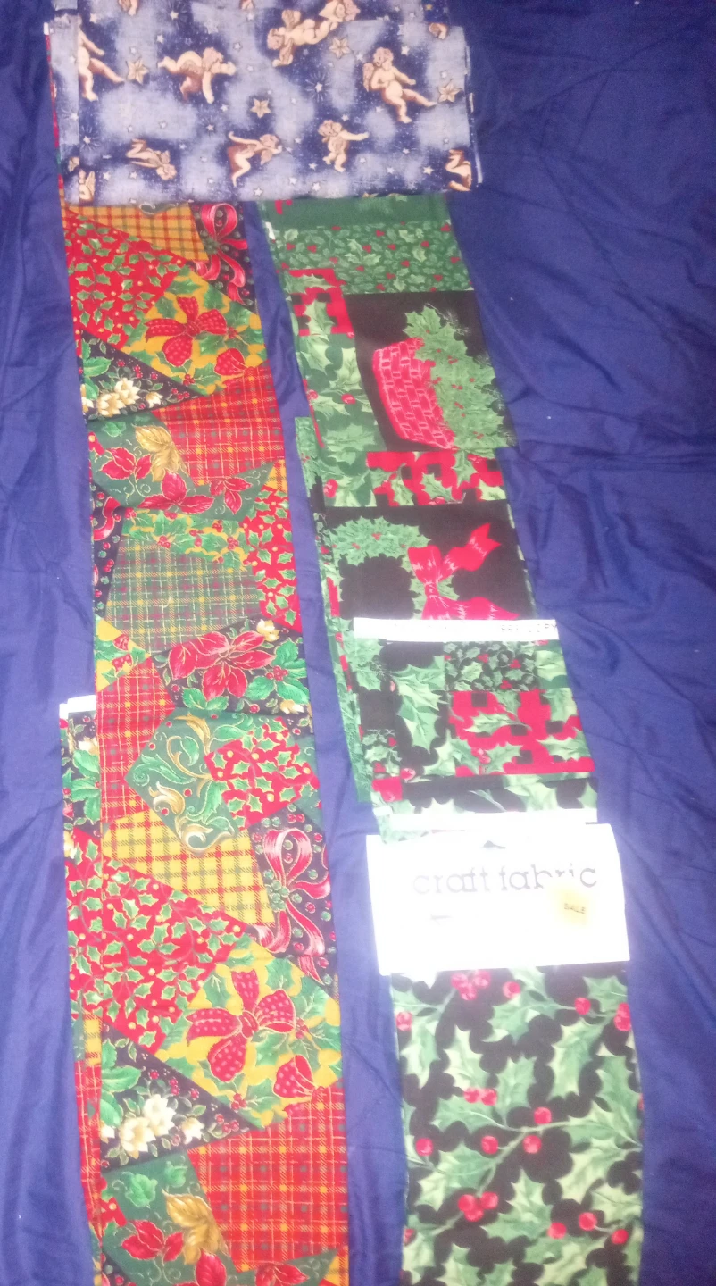 Christmas Themed Fabric Assortment