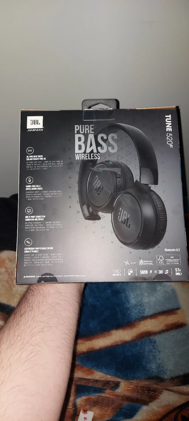 JBL Tune 520BT Wireless On-Ear Headphones - photo 4