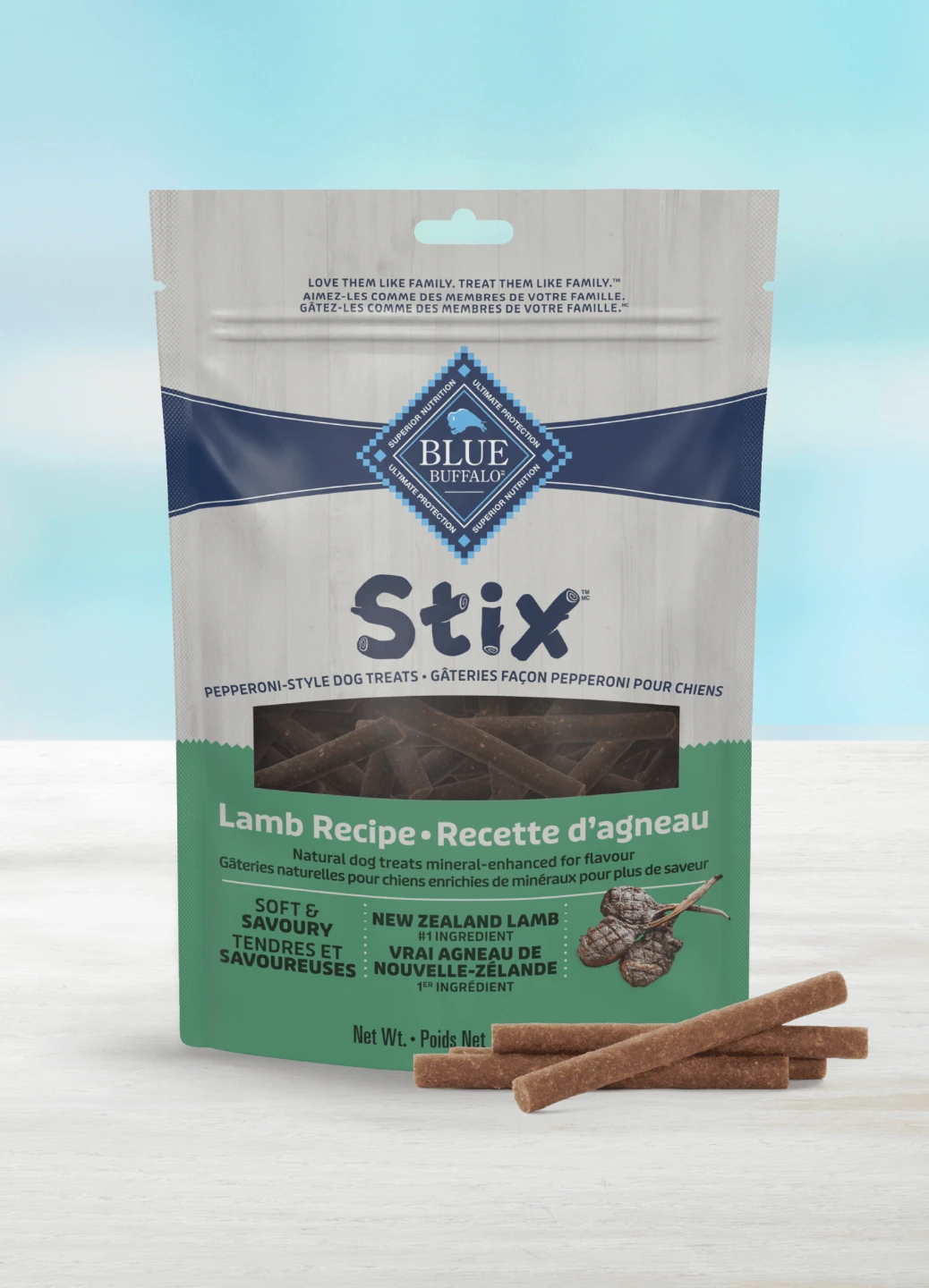 ⚽️Blue Buffalo Stix Lamb Recipe Dog Treats - 5 Packs