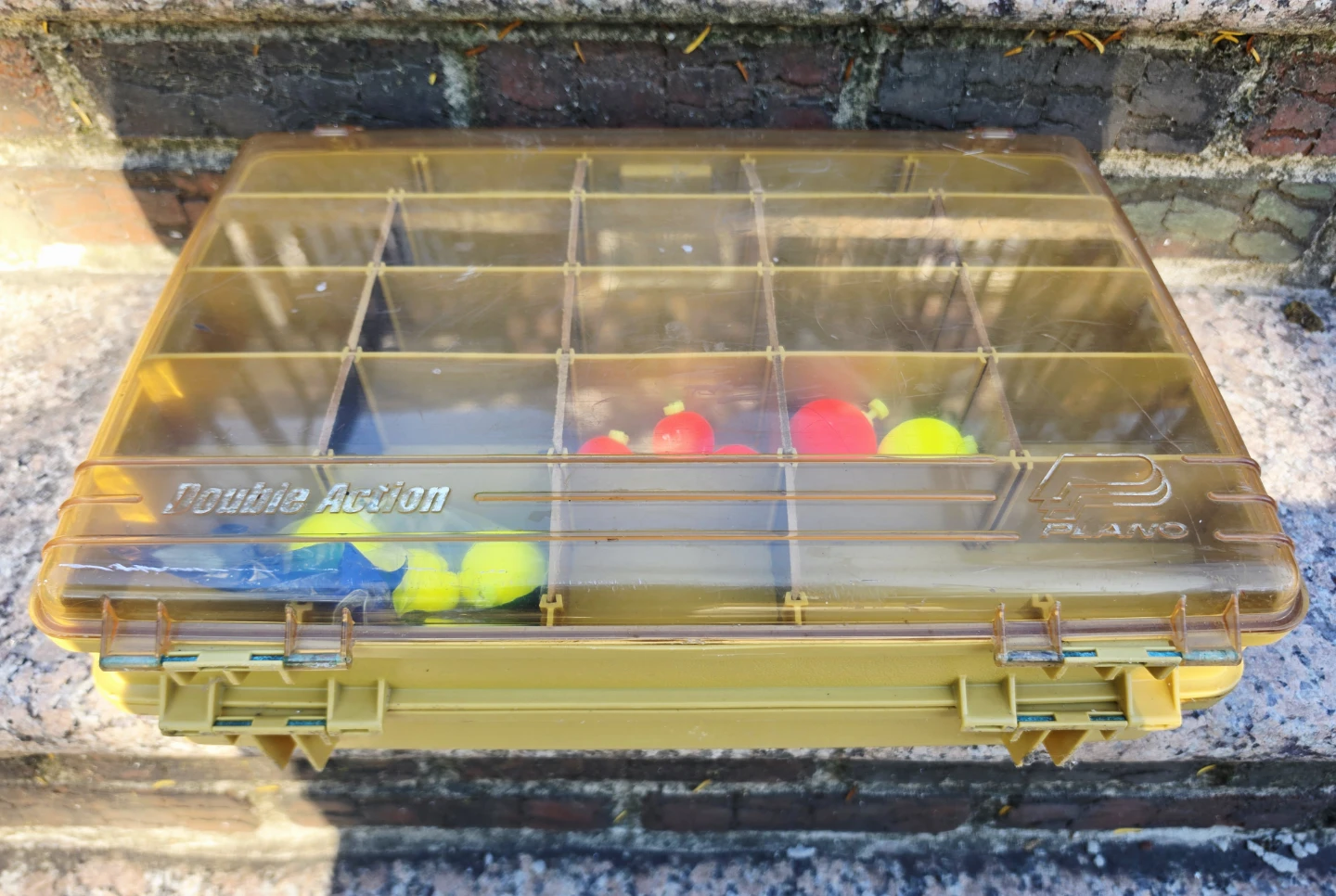 Vintage Plano "Double Action" Fishing Tackle Box