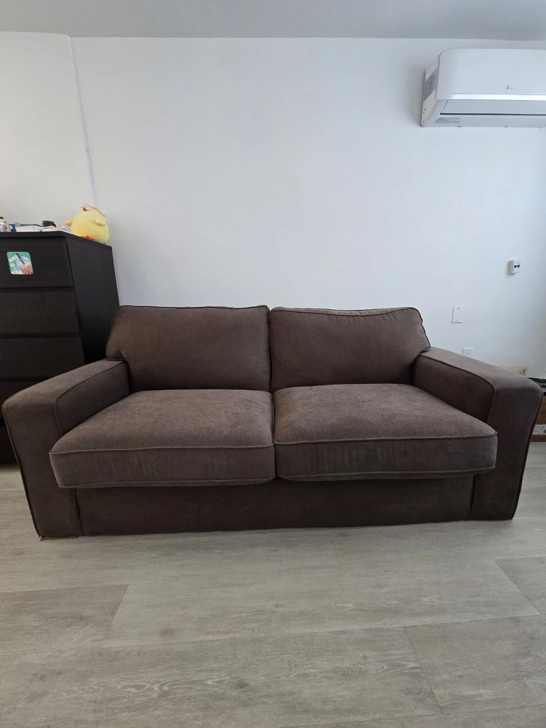 Fiona 74" Chenille Fabric Full-Size Sofa Bed - Moving sale