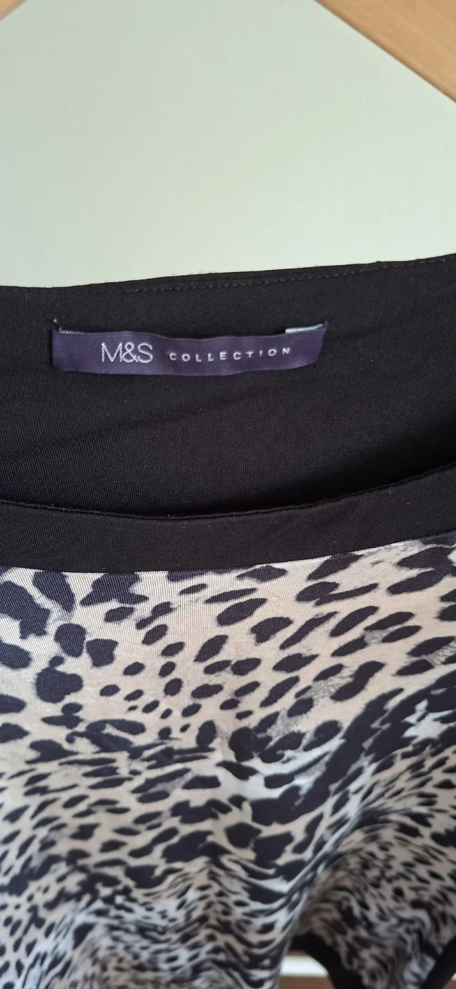 M&S Collection Leopard Print Top - photo 2