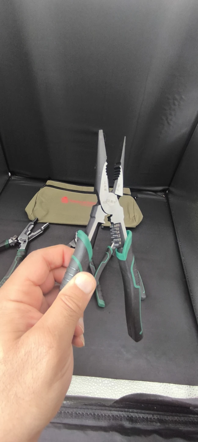SIKE Wire Stripper Pliers Set with Pouch - photo 4