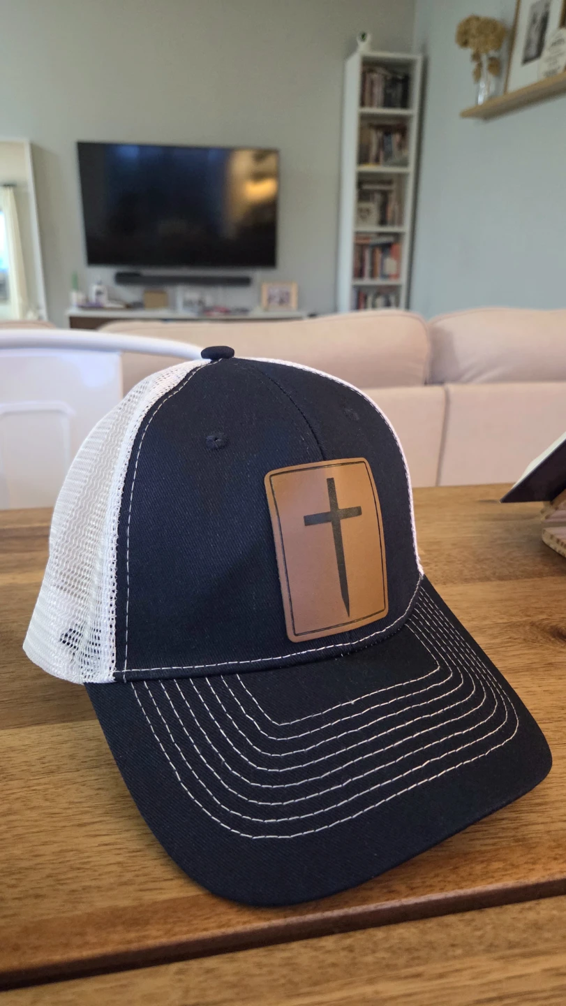 Engraved Cross Jesus Hat – Men *new - photo 4
