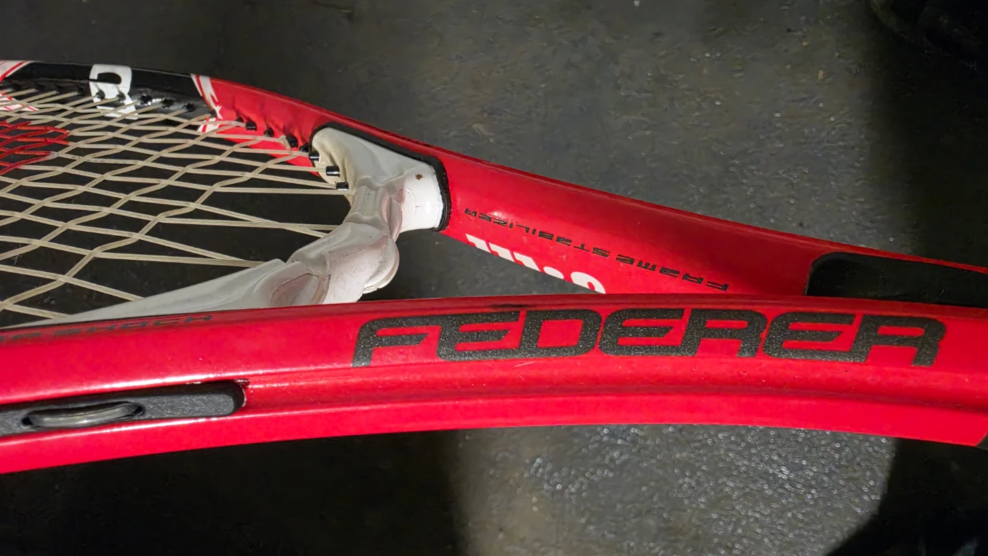Two Wilson Federer "WHN" Tennis Racket - photo 2