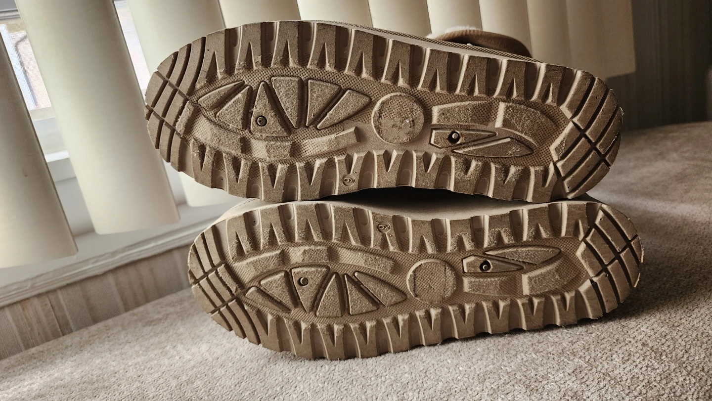 Tan Faux Suede Winter Boots with Shearling Lining - photo 5