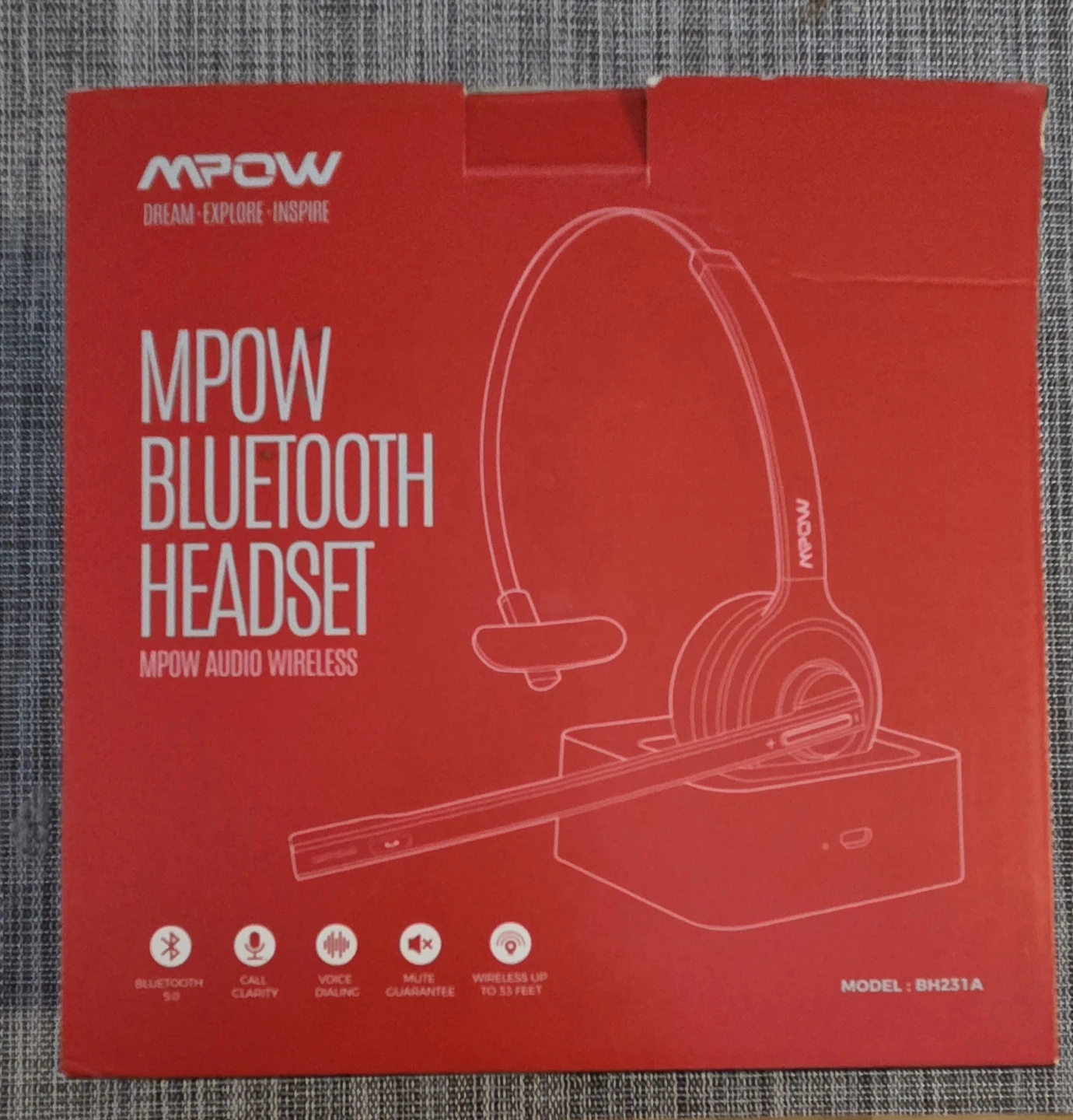 MPOW Bluetooth Headset BH231A