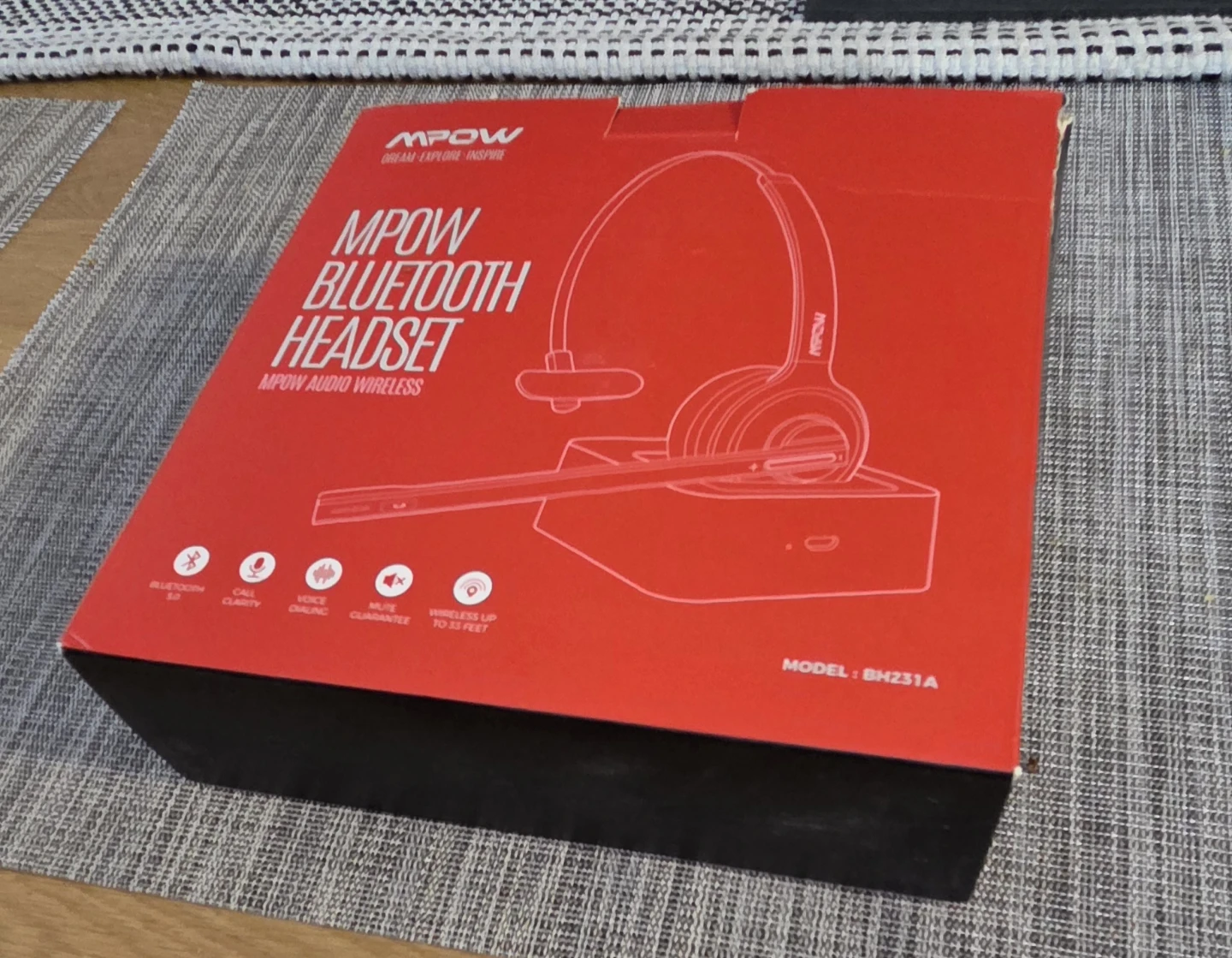 MPOW Bluetooth Headset BH231A - photo 3