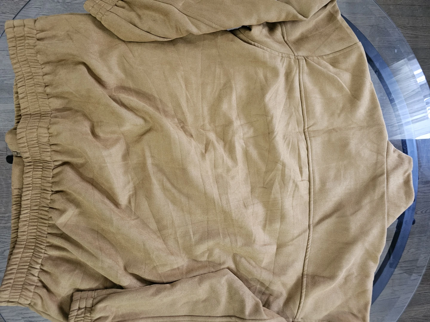 Adidas Track Jacket Tan - photo 4