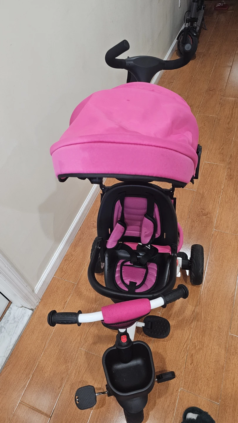 Pink Toddler Tricycle with Canopy - photo 5