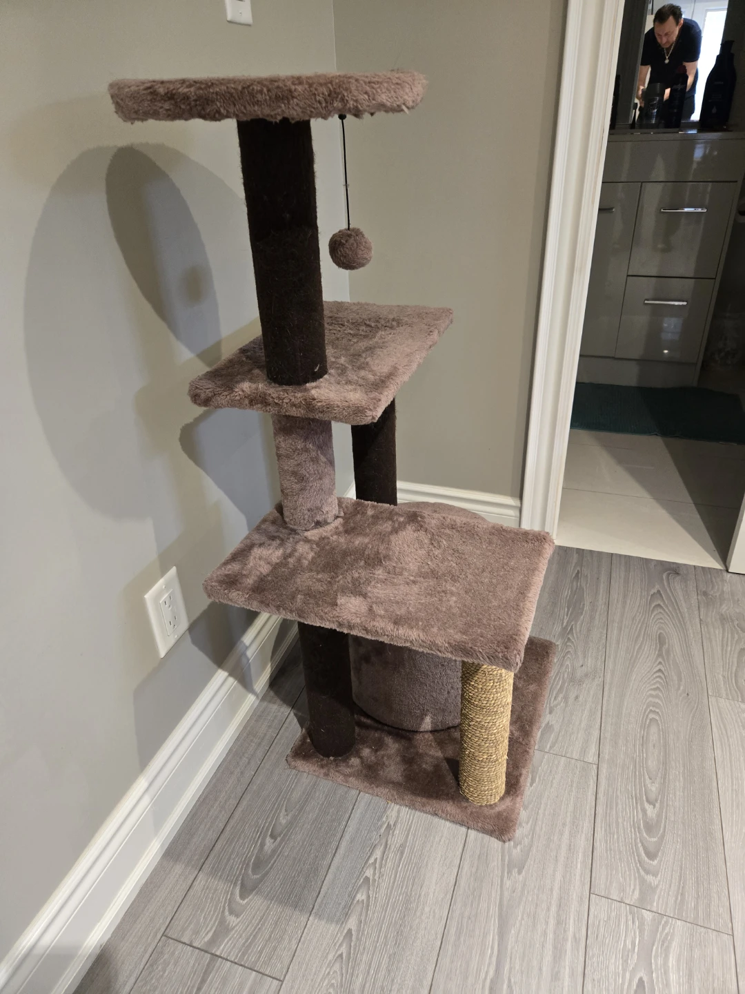 Multi-Level Cat Tree with Condo and Scratching Post - photo 3