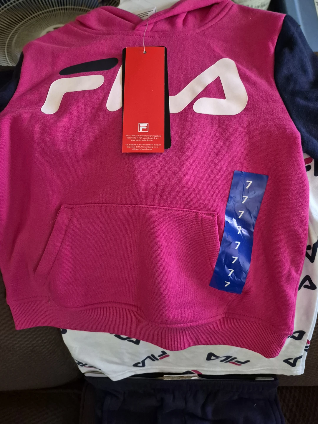 Fila 3-Piece Set - Hoodie, T-Shirt & Pants