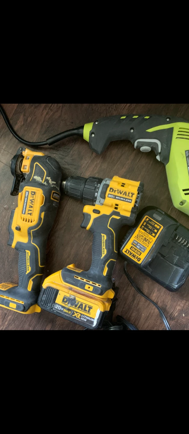 DeWalt 20V Brushless Drill and Oscillating Tool